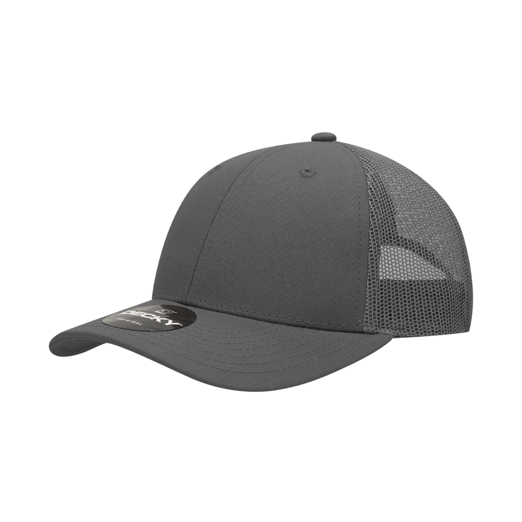 Decky 214 6 Panel Low Profile Structured Cotton Trucker