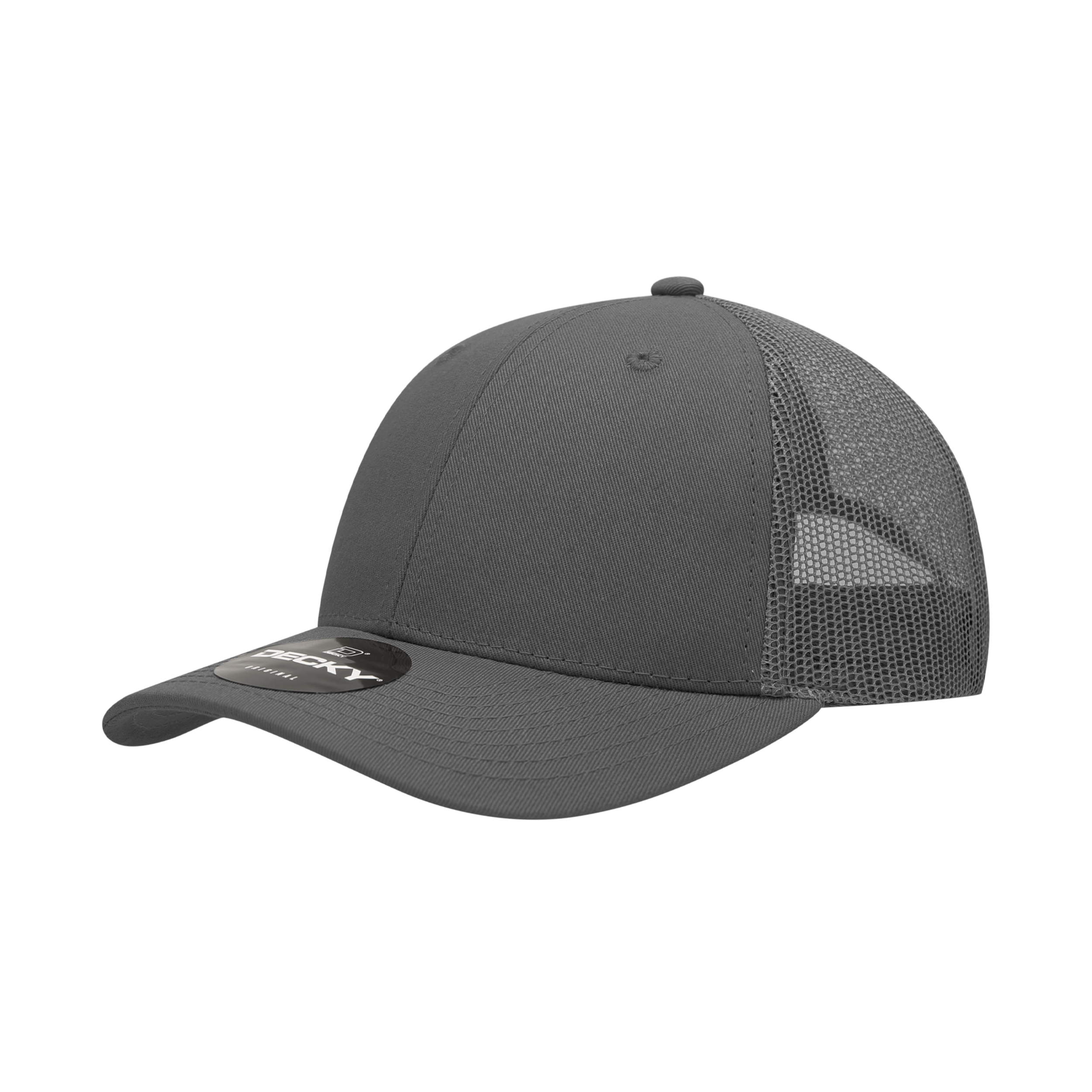 Decky 214 6 Panel Low Profile Structured Cotton Trucker