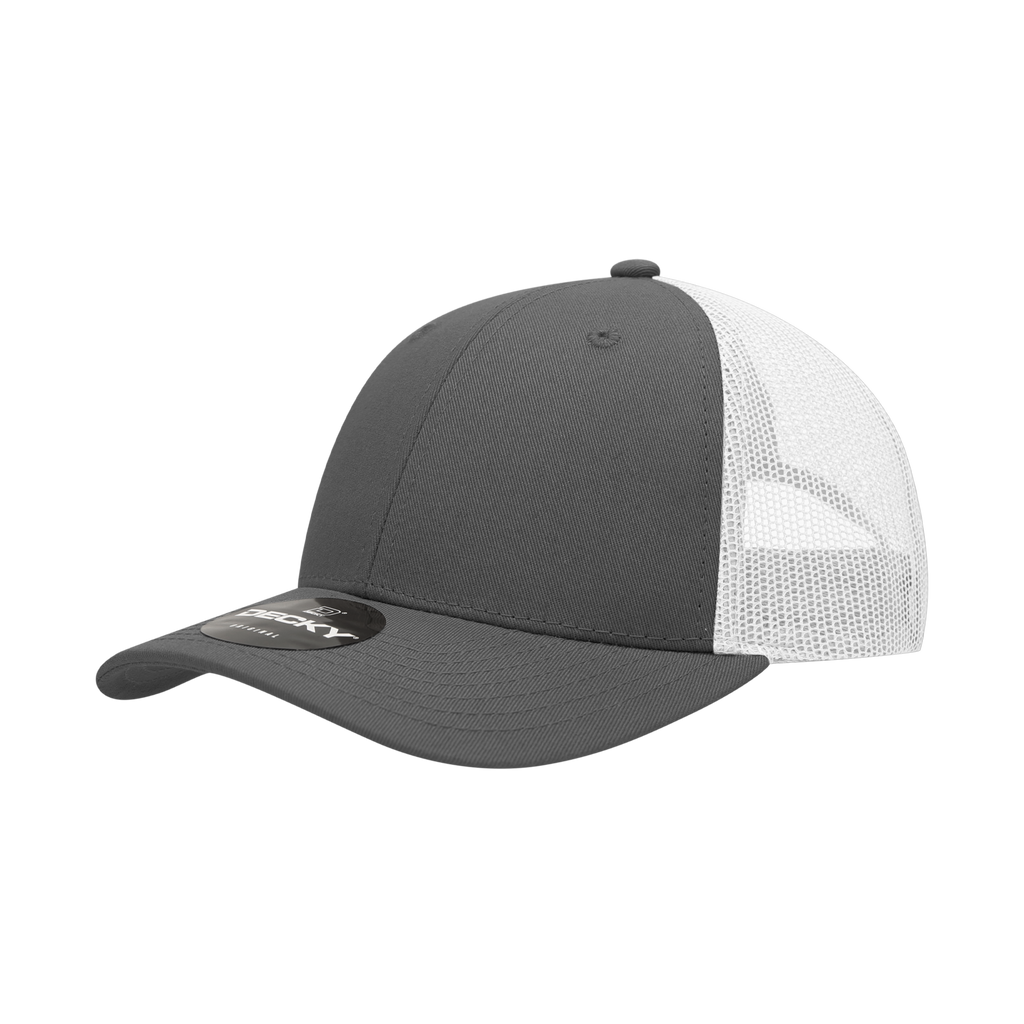 Decky 214 6 Panel Low Profile Structured Cotton Trucker