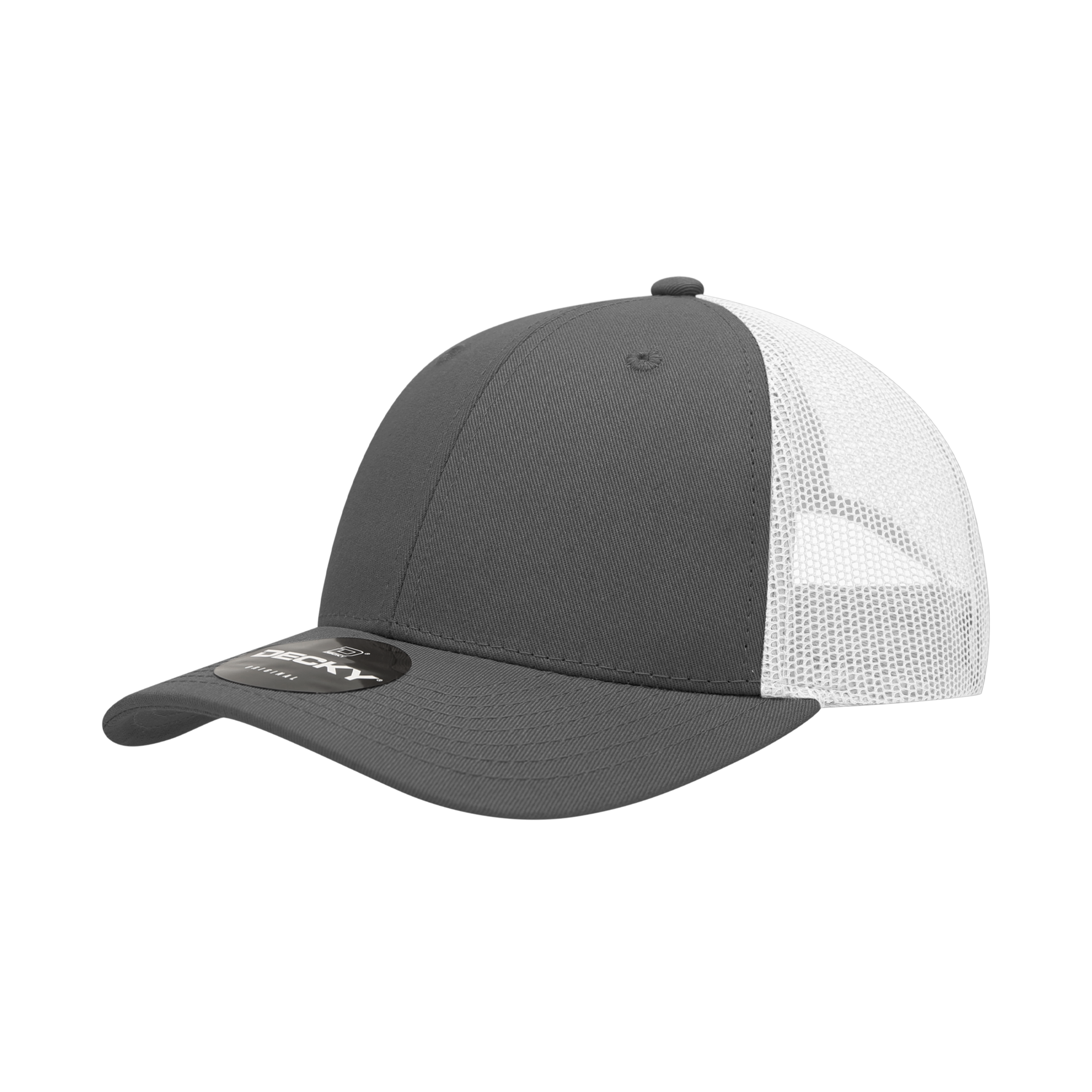 Decky 214 6 Panel Low Profile Structured Cotton Trucker