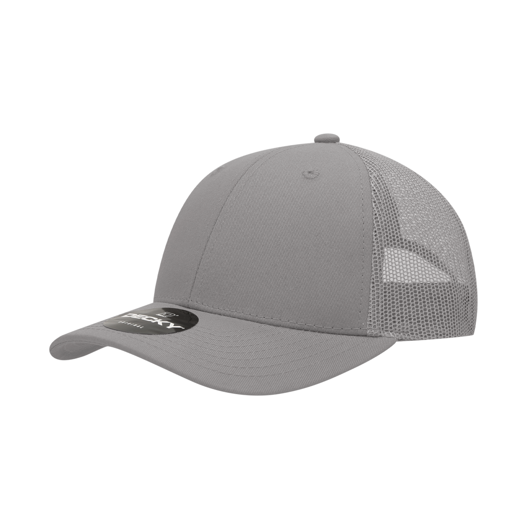 Decky 214 6 Panel Low Profile Structured Cotton Trucker