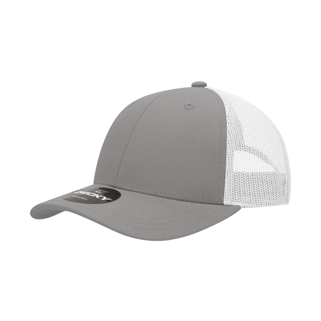 Decky 214 6 Panel Low Profile Structured Cotton Trucker