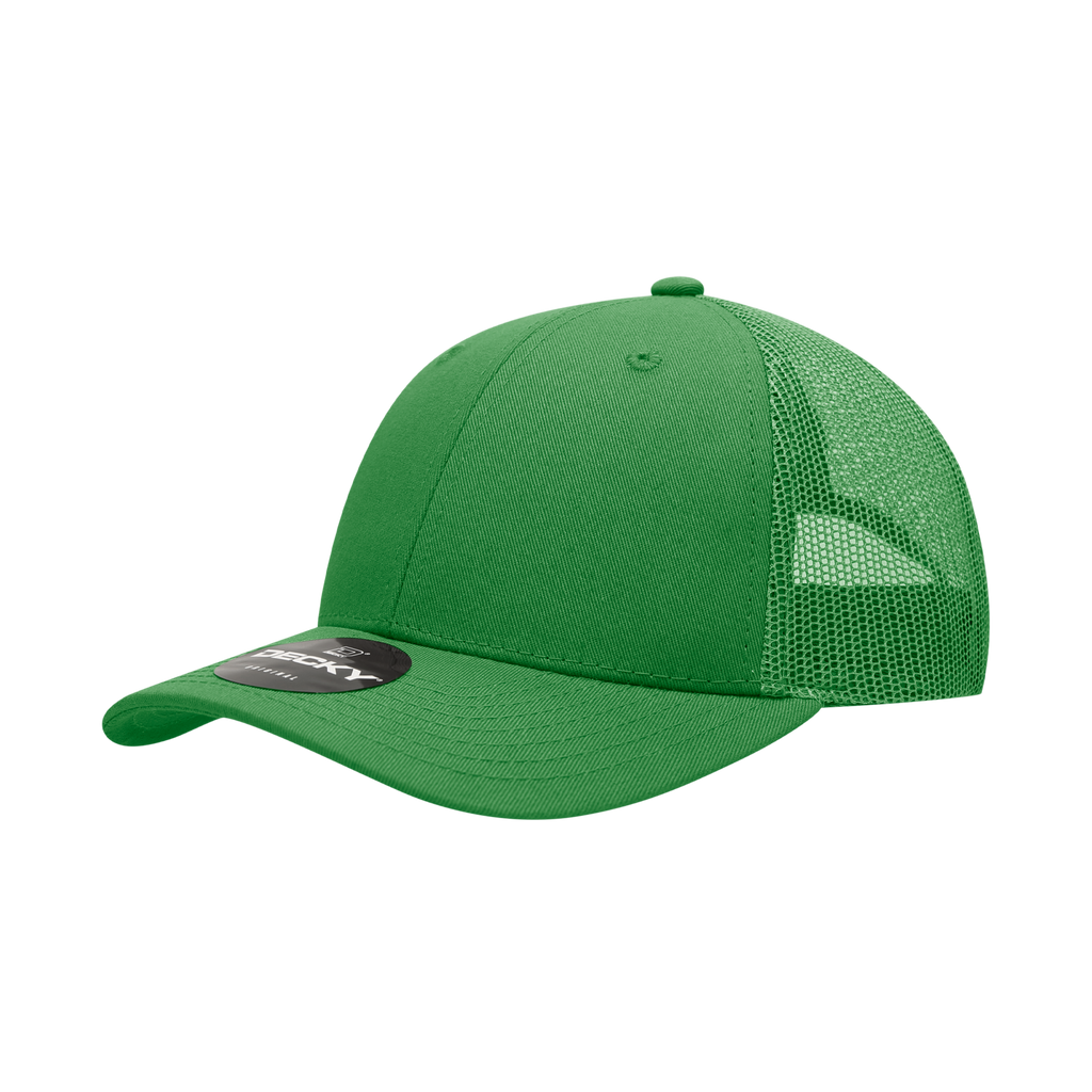 Decky 214 6 Panel Low Profile Structured Cotton Trucker