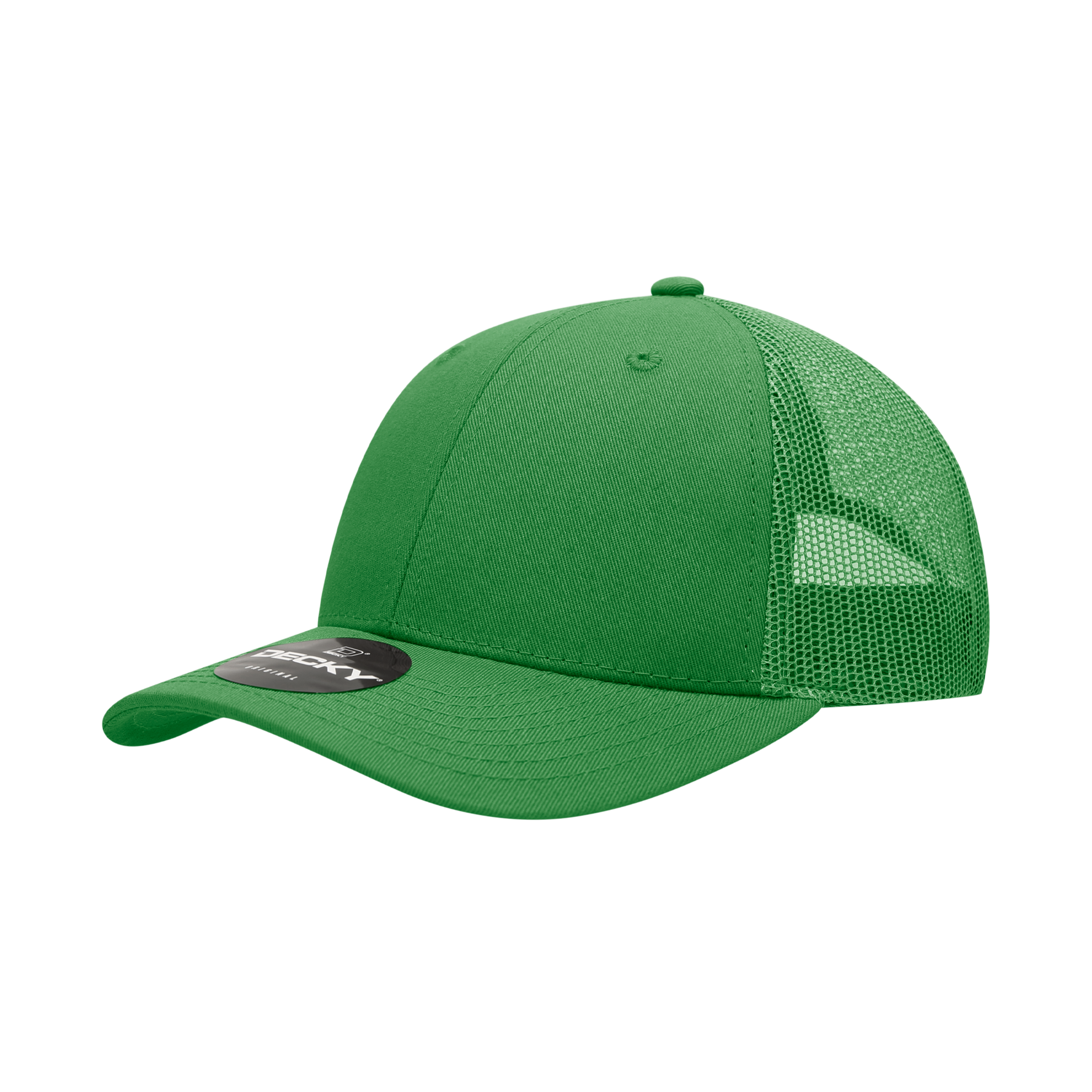Decky 214 6 Panel Low Profile Structured Cotton Trucker