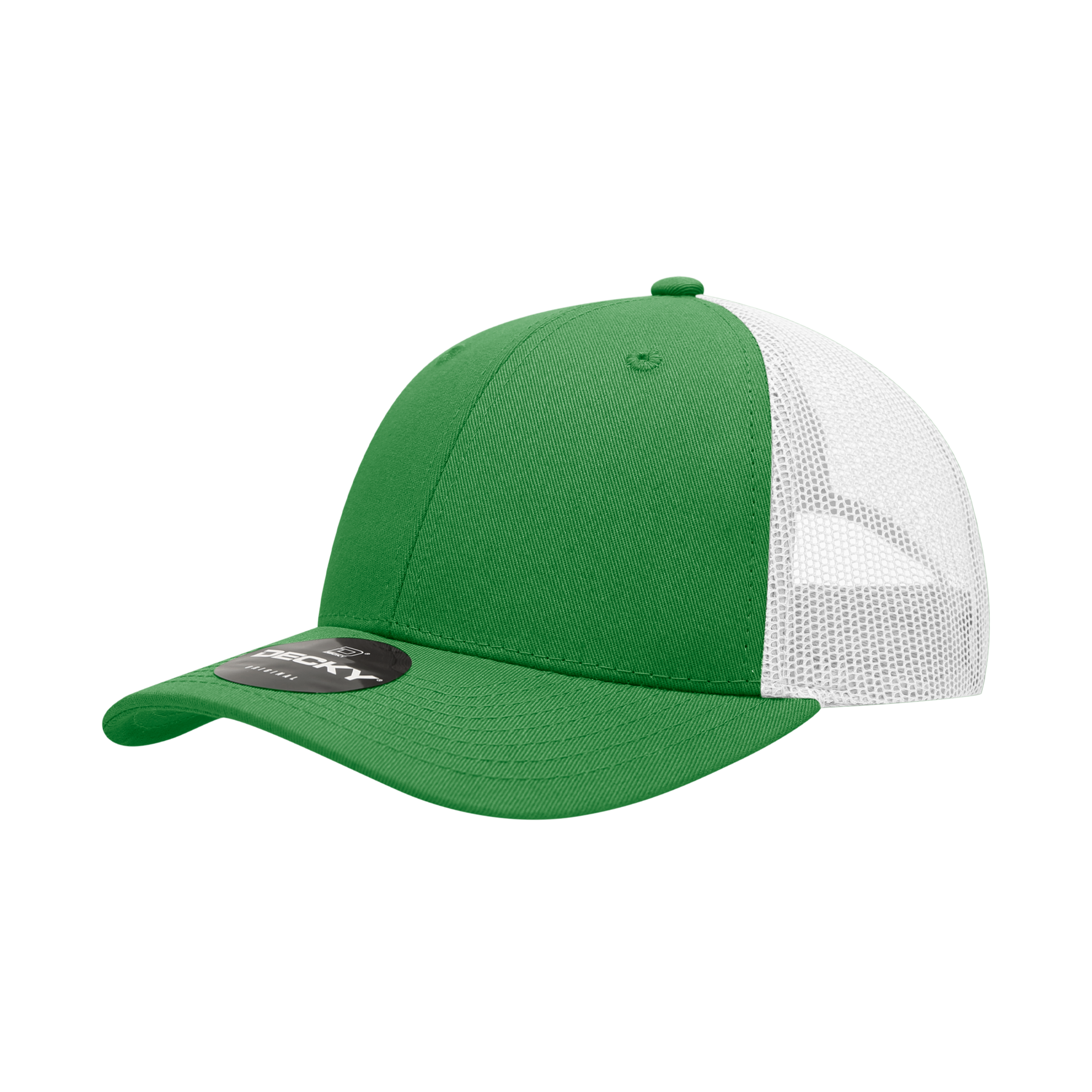 Decky 214 6 Panel Low Profile Structured Cotton Trucker