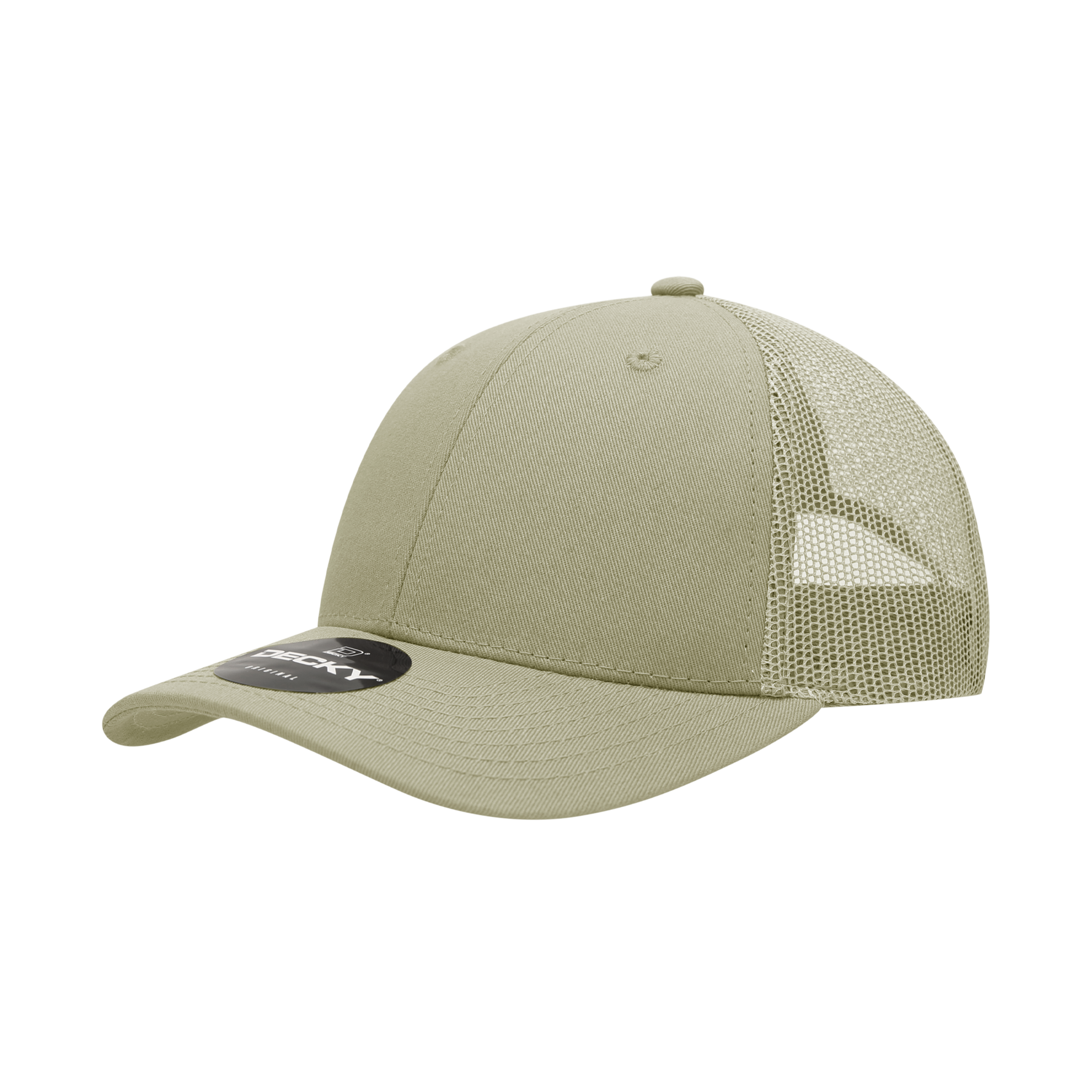 Decky 214 6 Panel Low Profile Structured Cotton Trucker