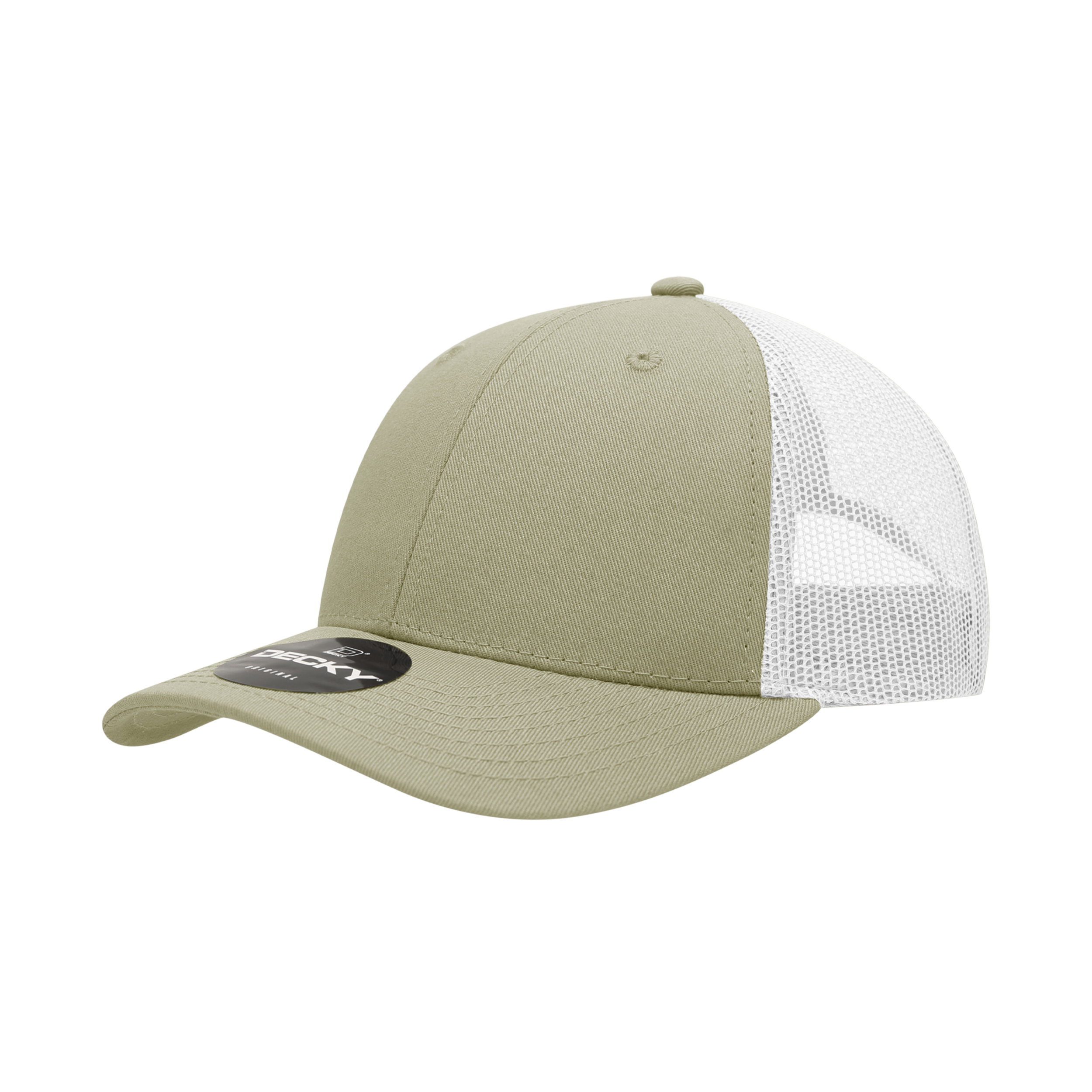 Decky 214 6 Panel Low Profile Structured Cotton Trucker