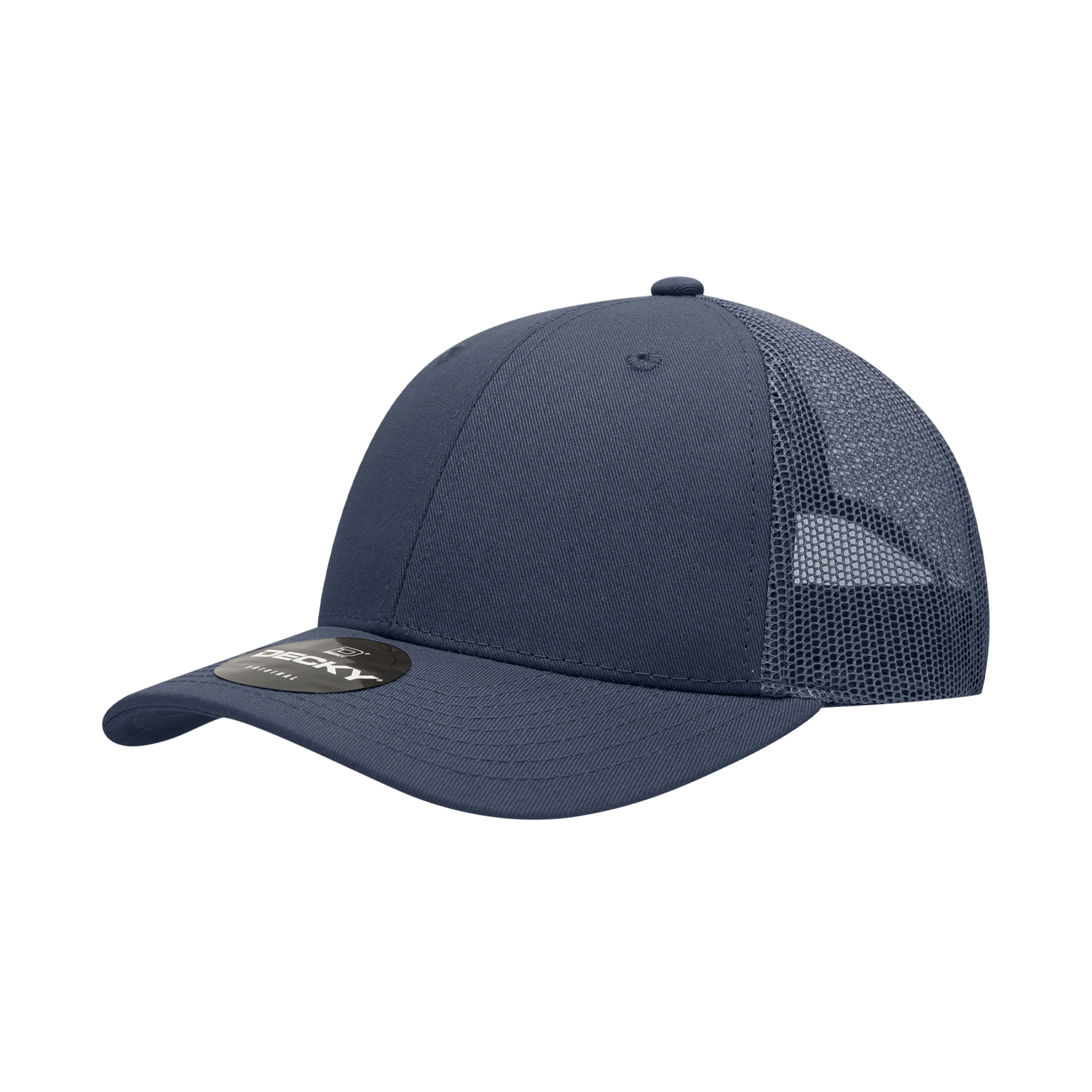 Decky 214 6 Panel Low Profile Structured Cotton Trucker