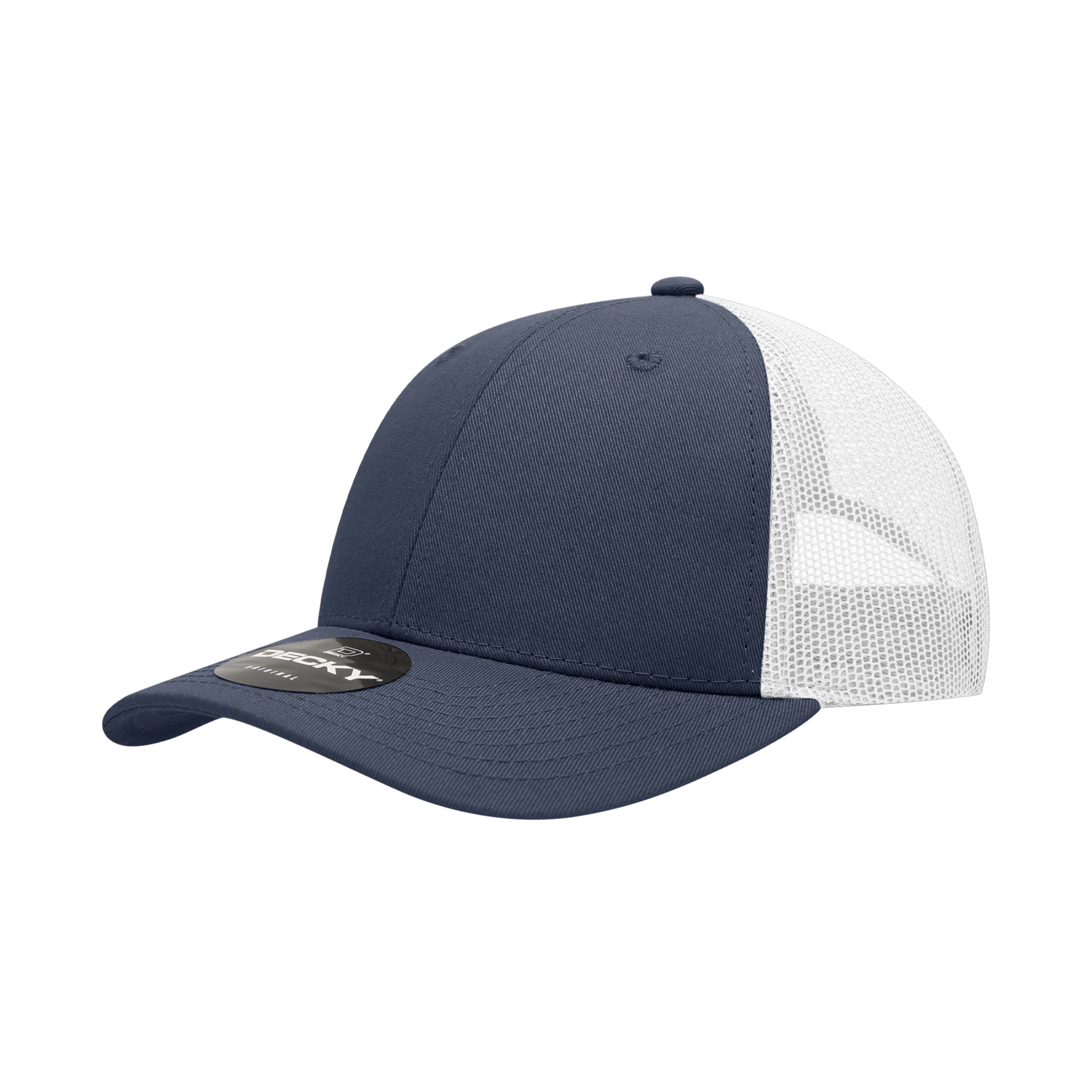 Decky 214 6 Panel Low Profile Structured Cotton Trucker