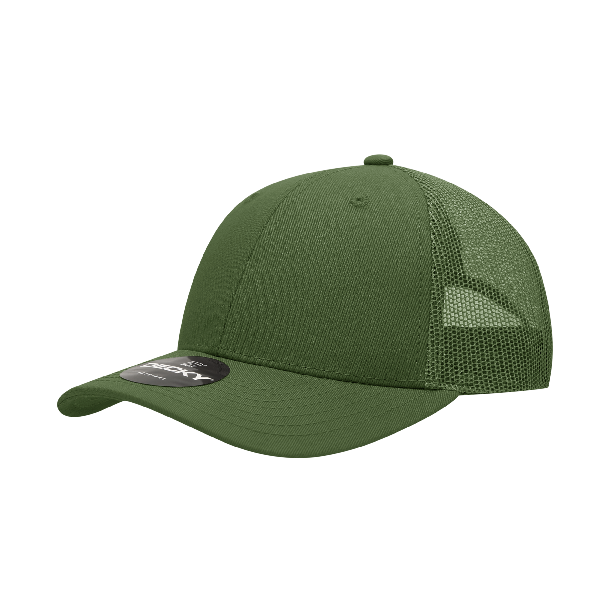 Decky 214 6 Panel Low Profile Structured Cotton Trucker