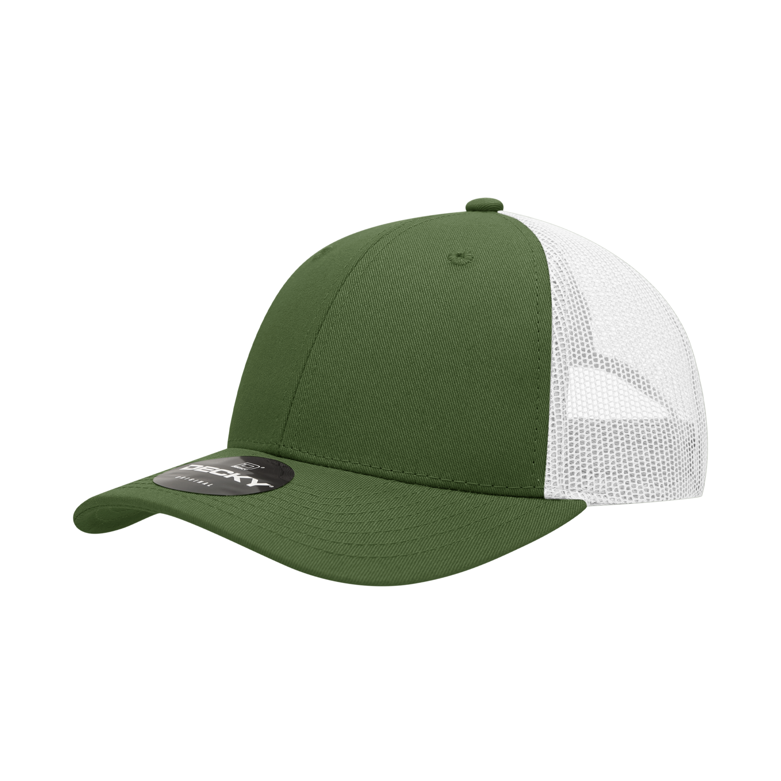 Decky 214 6 Panel Low Profile Structured Cotton Trucker