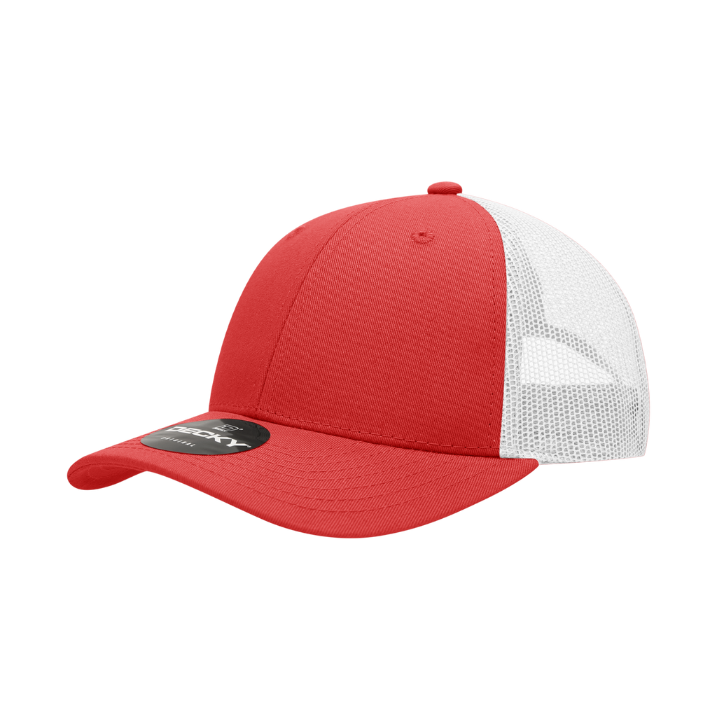 Decky 214 6 Panel Low Profile Structured Cotton Trucker