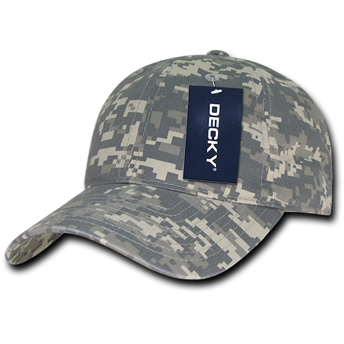 Decky 216 6 Panel Low Profile Relaxed Camo Dad Hat