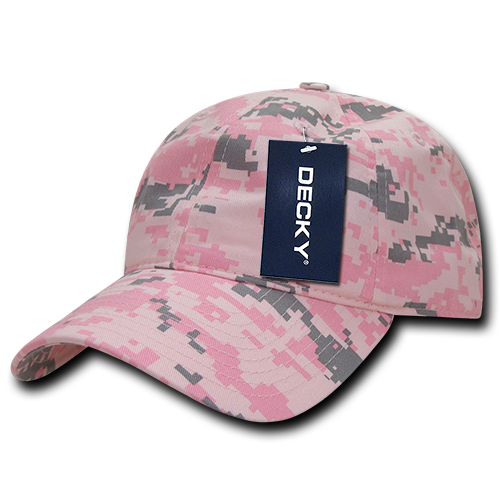 Decky 216 6 Panel Low Profile Relaxed Camo Dad Hat