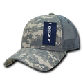 Decky 218 6 Panel Low Profile Structured Camo Trucker