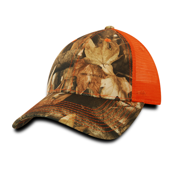 Decky 218 6 Panel Low Profile Structured Camo Trucker