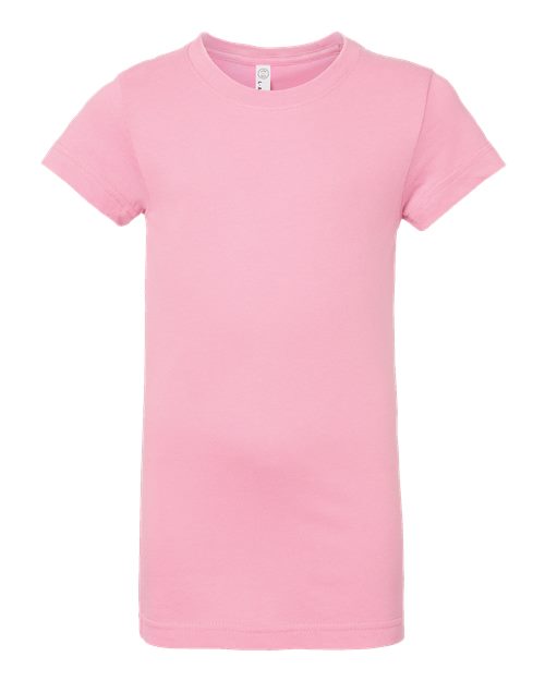 LAT 2616 Girls' Fine Jersey Tee