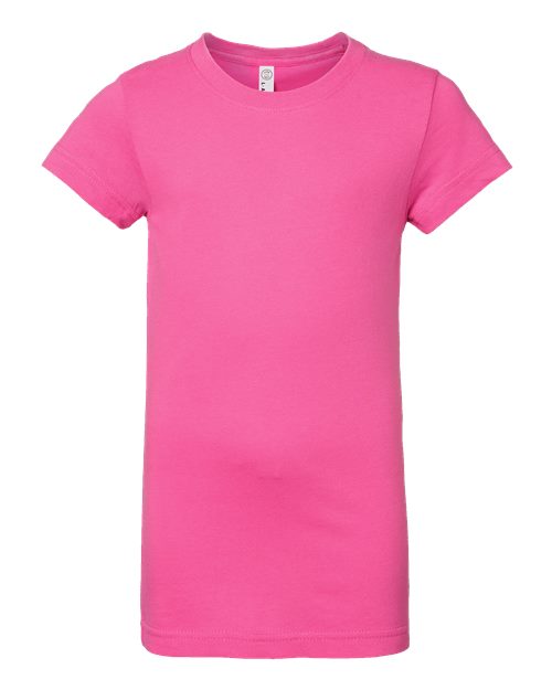 LAT 2616 Girls' Fine Jersey Tee