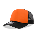 Decky 220 5 Panel Mid Profile Structured Two Tone Foam Trucker