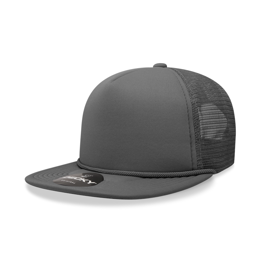 Decky 223 5 Panel High Profile Structured Foam Trucker