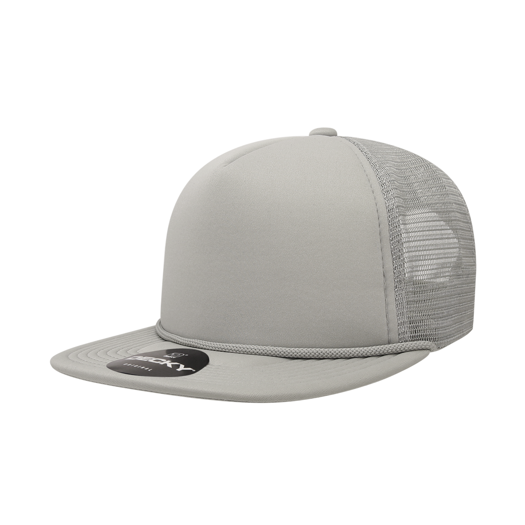 Decky 223 5 Panel High Profile Structured Foam Trucker