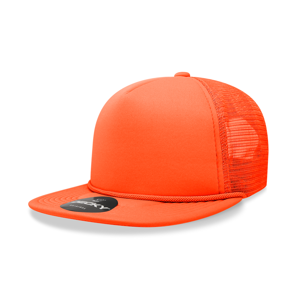 Decky 223 5 Panel High Profile Structured Foam Trucker