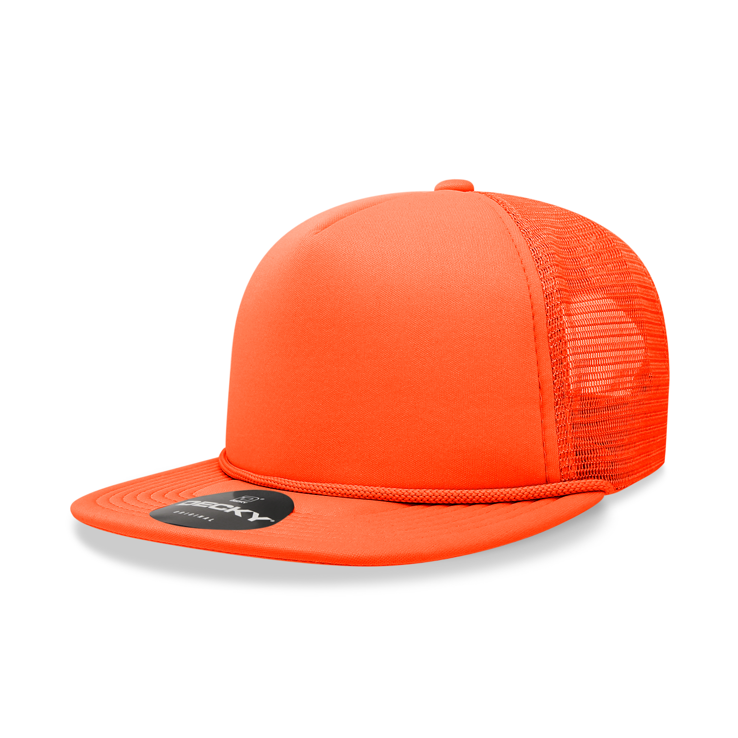 Decky 223 5 Panel High Profile Structured Foam Trucker