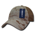Decky 225 6 Panel Low Profile Relaxed Camo Trucker