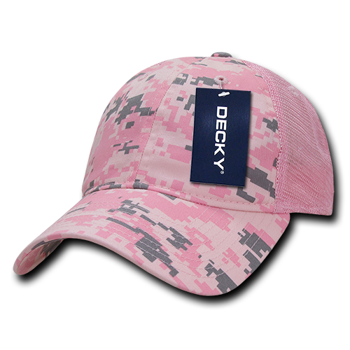 Decky 225 6 Panel Low Profile Relaxed Camo Trucker