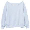 League RVF425 Reverse Fleece Tiffany Off Shoulder