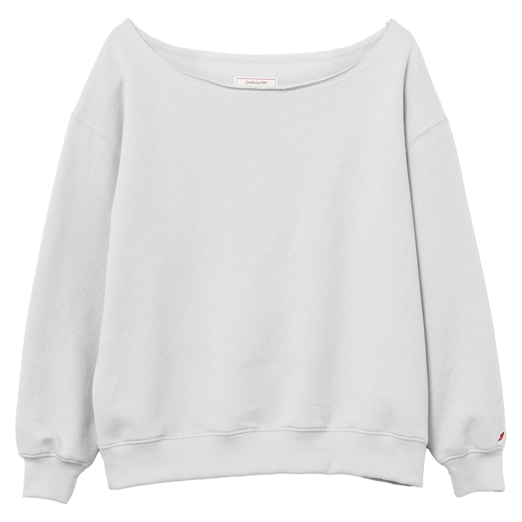 League RVF425 Reverse Fleece Tiffany Off Shoulder