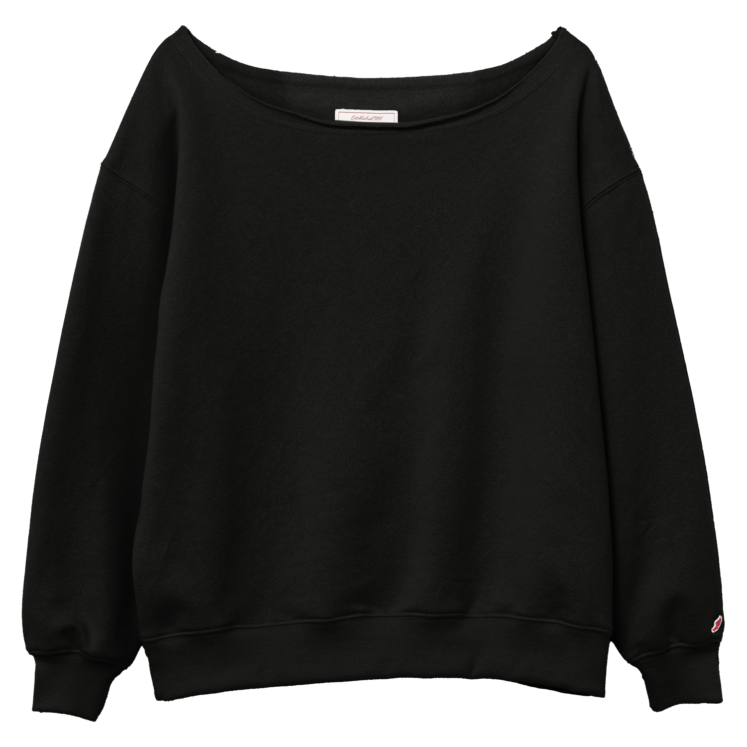 League RVF425 Reverse Fleece Tiffany Off Shoulder