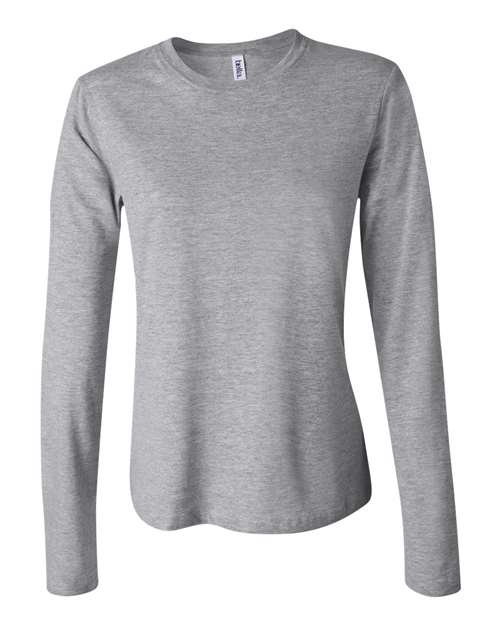 BELLA + CANVAS 6500 Women’s Jersey Long Sleeve Tee
