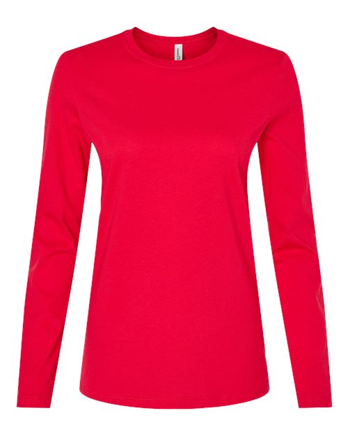 BELLA + CANVAS 6500 Women’s Jersey Long Sleeve Tee