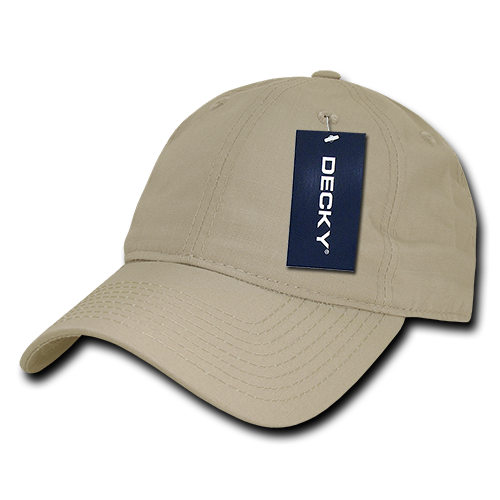 Decky 239 6 Panel Low Profile Relaxed Ripstop Dad Hat