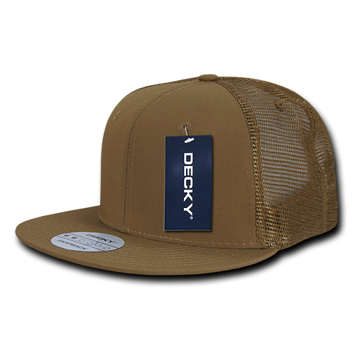 Decky 241 6 Panel High Profile Structured Ripstop Trucker