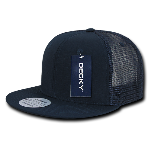 Decky 241 6 Panel High Profile Structured Ripstop Trucker