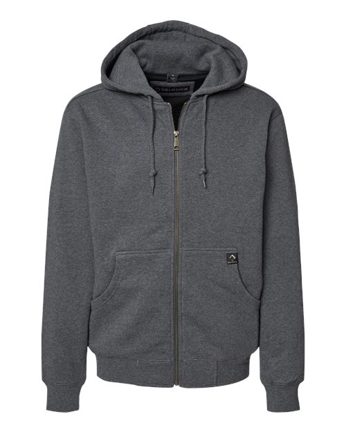 DRI DUCK 7033 Men's Crossfire Heavyweight Power Fleece Hooded Jacket with Thermal Lining