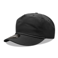 Decky 252 5 Panel High Profile Relaxed Cotton Rope Hat