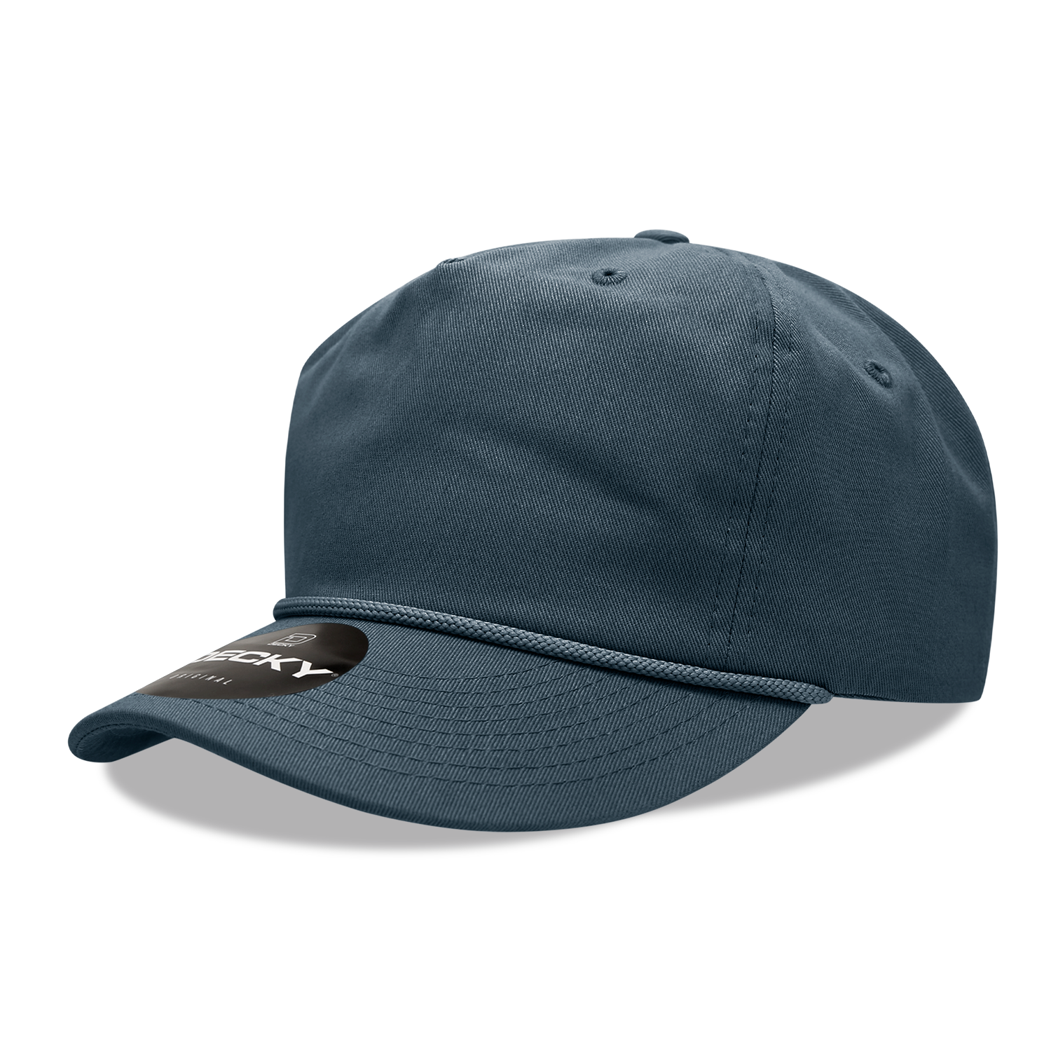 Decky 252 5 Panel High Profile Relaxed Cotton Rope Hat