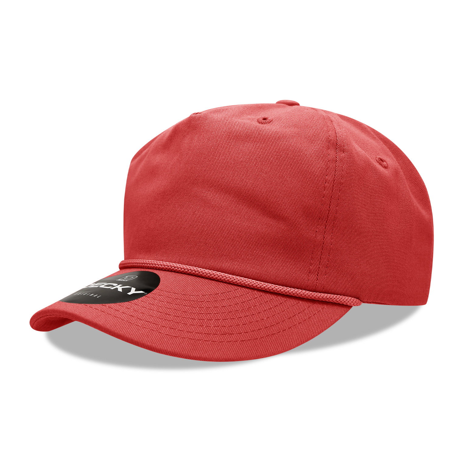 Decky 252 5 Panel High Profile Relaxed Cotton Rope Hat