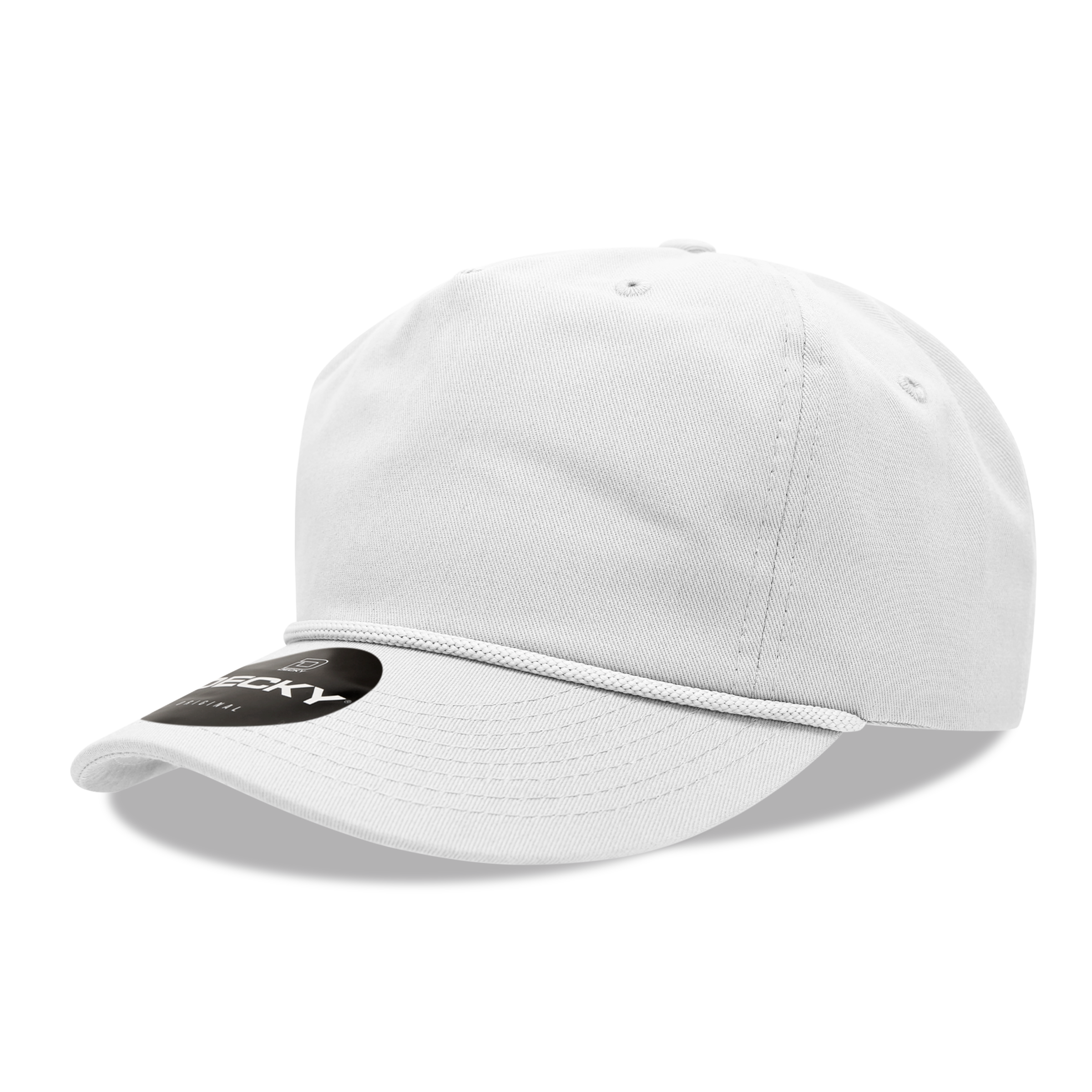 Decky 252 5 Panel High Profile Relaxed Cotton Rope Hat