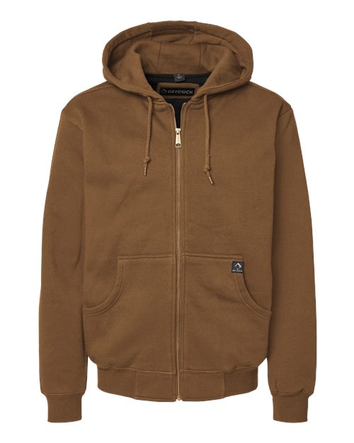 DRI DUCK 7033T Men's Tall Crossfire Heavyweight Power Fleece Hooded Jacket with Thermal Lining