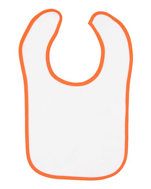 Rabbit Skins 1003 Infant Contrast Trim Terry Bib