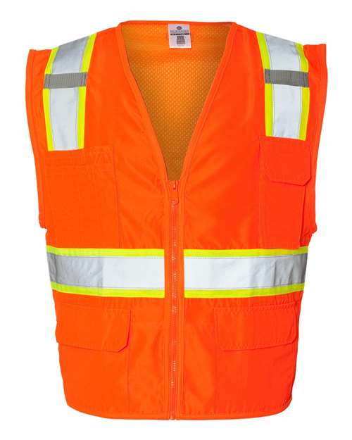 Kishigo 1163-1164 Unisex Ultra-Cool™ Solid Front Vest with Mesh Back
