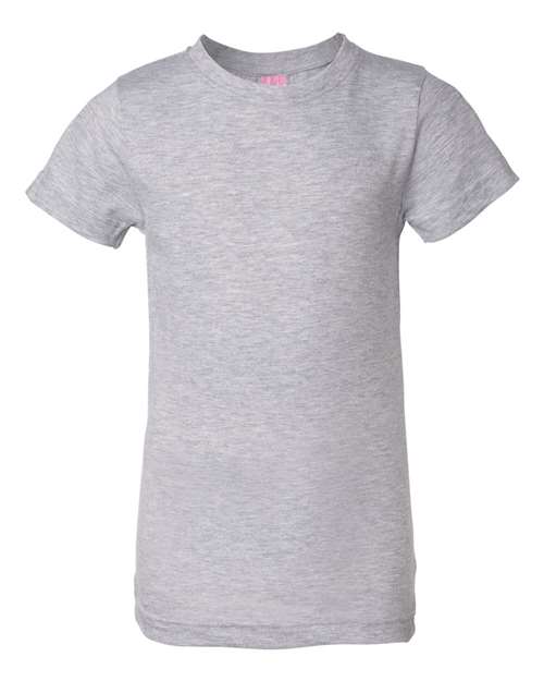 LAT 2616 Girls' Fine Jersey Tee