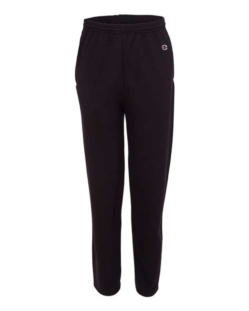Champion P800 Unisex Powerblend® Open-Bottom Sweatpants with Pockets