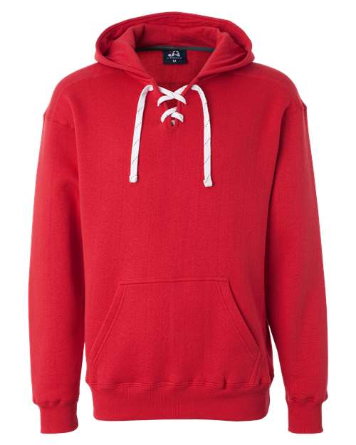 J. America 8830 Men's Sport Lace Hooded Sweatshirt
