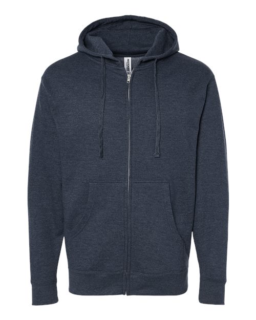 Independent Trading Co. SS4500Z Unisex Midweight Full-Zip Hooded Sweatshirt