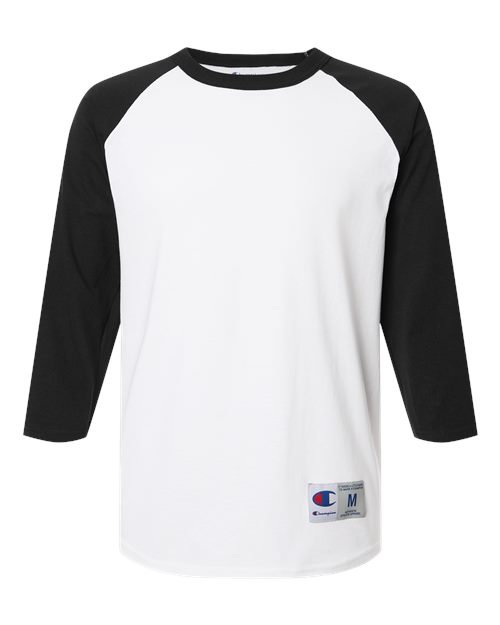 Champion T137 Unisex Raglan Sleeve Baseball T-Shirt